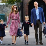 Kate se snaží děti osobně doprovázet do školy a také je z ní vyzvedávat. To v královské rodině dosud nebylo zvykem.