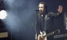 Kytarista Pepa Bolan.