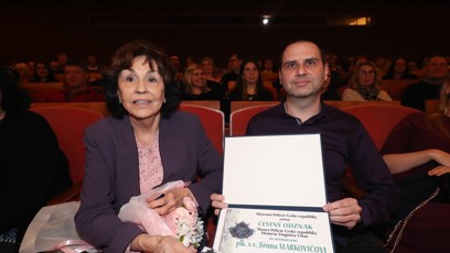 FOTO: Manželka slavného kriminalisty Eva Markovičová se synem Jiřím Markovičem.