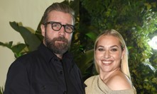 Dominika Cibulková s manželem Michalem Navarou.