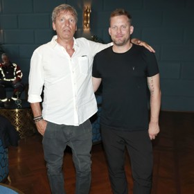 Se synem Jakubem se David Prachař příliš často nefotí. 