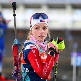 Biatlonistka Markéta Davidová bude reprezentovat Česko.