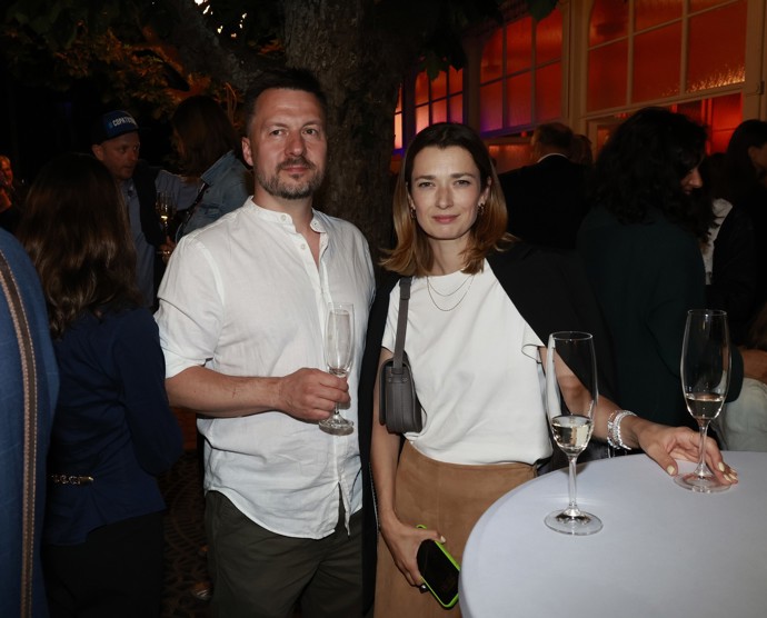 FOTO: Marika Šoposká s manželem.