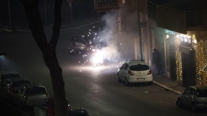 FOTO: Divoké oslavy Nového roku v Římě.