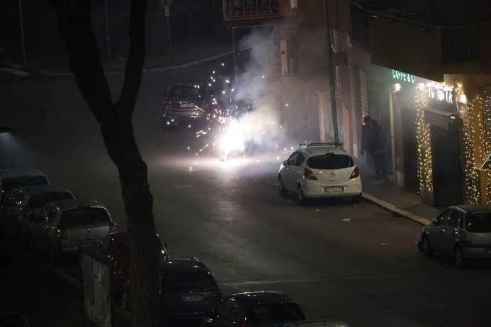 FOTO: Divoké oslavy Nového roku v Římě. – stránka 15
