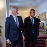 Na tradiční novoroční oběd dorazili 7. ledna 2026 prezident Petr Pavel i premiér Andrej Babiš s modrou kravatou.