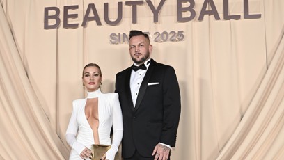 FOTO: Dominika Myslivcová s partnerem na plese Beauty Ball.