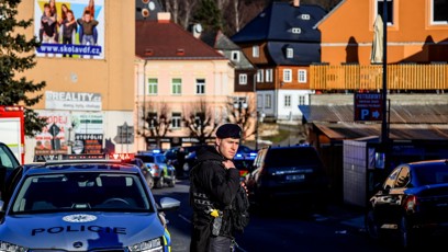 FOTO: Střelba v Chřibské.
