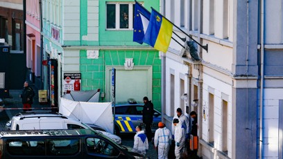 FOTO: Střelba v Chřibské.