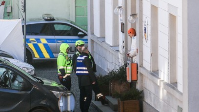 FOTO: Střelba v Chřibské.