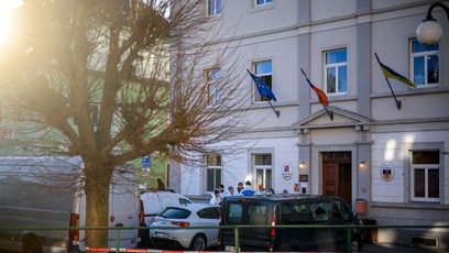 FOTO: Budova úřadu v Chřibské.