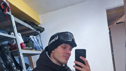 FOTO: Pavel Callta je na horách spokojený.