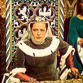 Platonicky milovala Karla Högera (snímek z filmu Jan Hus).