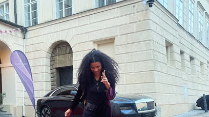 FOTO: Bianca Cristovao je velmi zábavná.