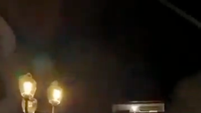 FOTO: Požár baru zachytili turisté.