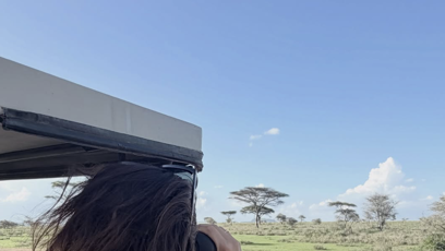 FOTO: Agáta tentokrát vyrazila s rodinkou na safari.