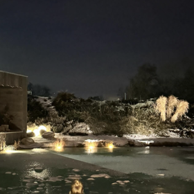 Taťána Kuchařová se šla otužovat.