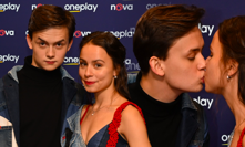 Maxmilián Kocek s přítelkyní.