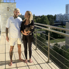 S partnerem Radkem Roušalem dali nahlédnout do svého luxusního brněnského bydlení. 