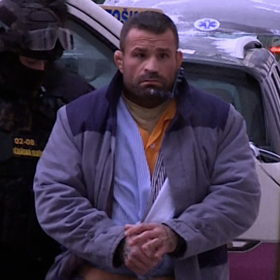 Karlos Vémola ve vězeňské nemocnici.