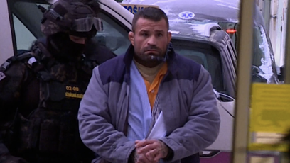 FOTO: Karlos Vémola ve vězeňské nemocnici.