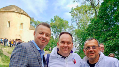 FOTO: Rajchl vyjádřil, že by chtěl aby Rusko zůstalo na Ukrajině.