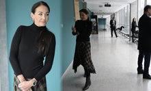 Agáta Hanychová na výzvědách.