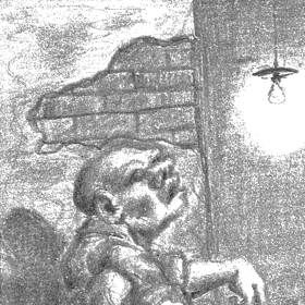 Malba sadistického vraha Vladimíra Tekverka.