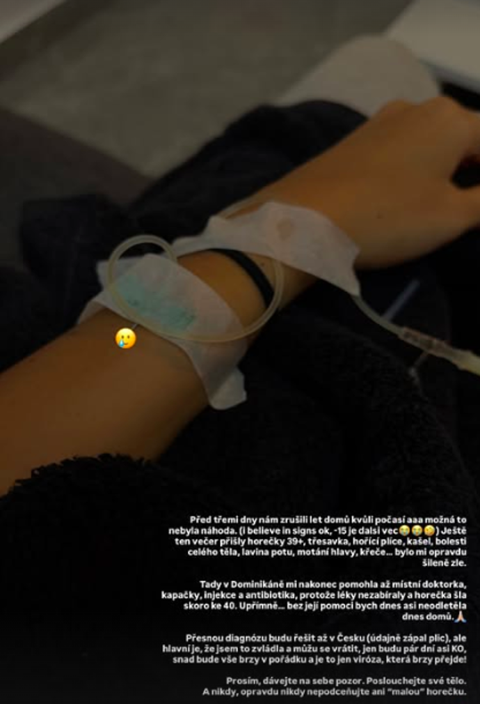 FOTO: Dominka je aktuálně v nemocnici. – stránka 1