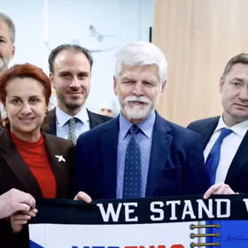 Prezident Petr Pavel odjel na Ukrajinu.