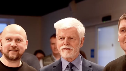 FOTO: Prezident Petr Pavel odjel na Ukrajinu.