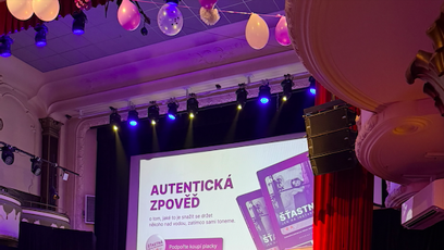 FOTO: Křest knihy si sama zorganizovala.