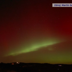 Takto silná polární záře v Česku dlouho nebyla.