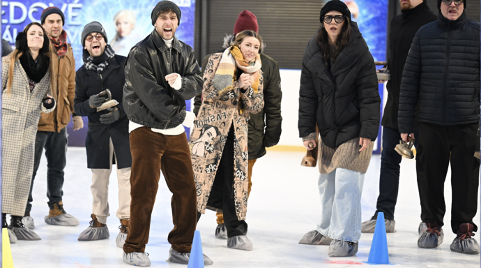 FOTO: Hvězdy na ledu.