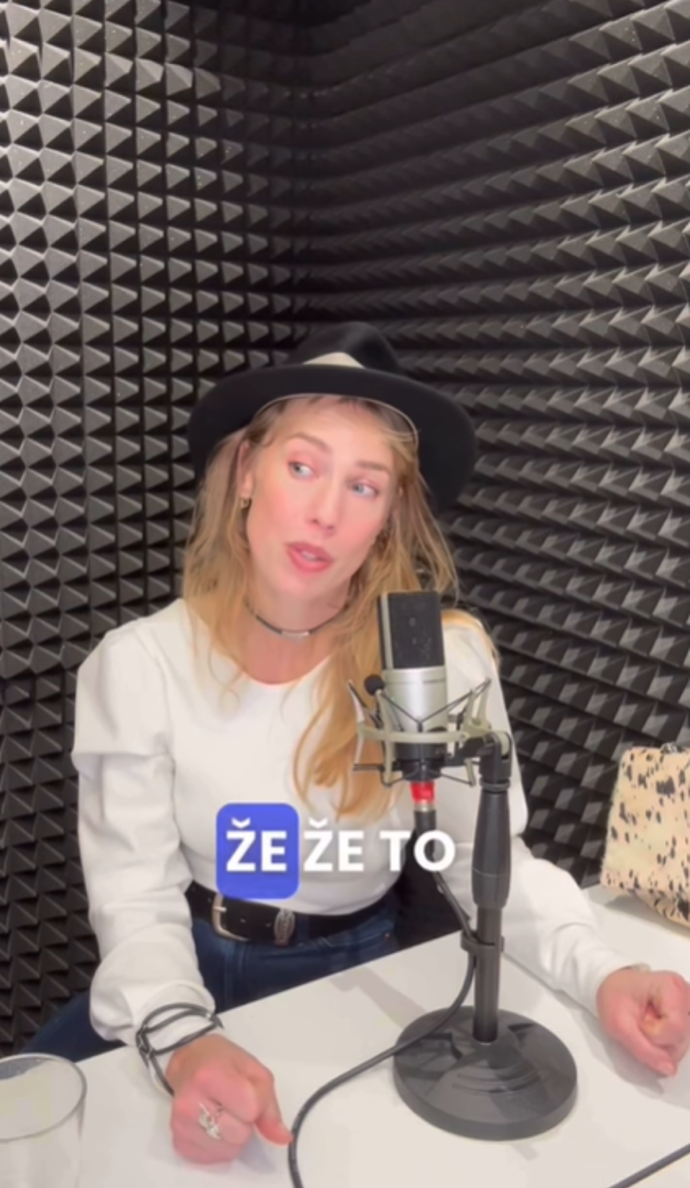 FOTO: Aneta Krejčíková se rozplakala v podcastu.