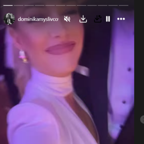 Dominika Myslivcová identitu partnera dlouho tajila.