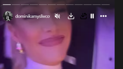 FOTO: Dominika Myslivcová identitu partnera dlouho tajila.