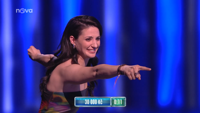 FOTO: Kateřina Marie Fialová perlila v pořadu Na lovu.