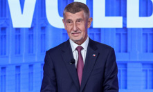 Andrej Babiš v televizní debatě.