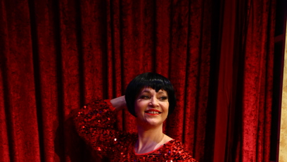 FOTO: Alena Mihulová jako kabaretní zpěvačka.