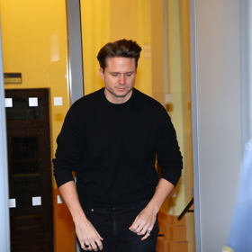 Ondřej Brzobohatý před soudem kvůli spolu s Taťánou Kuchařovou.