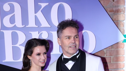 FOTO: Jaromír Jágr s Dominikou Branišovou.