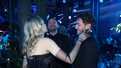 FOTO: Pavla Vaníčková a Martin Dubovický si Ples jako Brno velmi užívali.