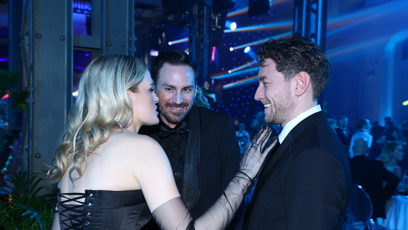 FOTO: Pavla Vaníčková a Martin Dubovický si vyměňovali doteky.