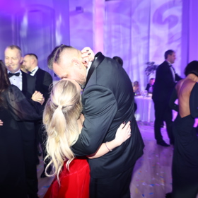 Došlo i na polibek.