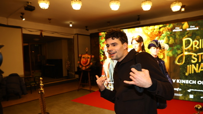 FOTO: Filip Březina vtipkoval.