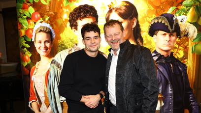 FOTO: Vysmátý Martin Stránský s Filipem Březinou.