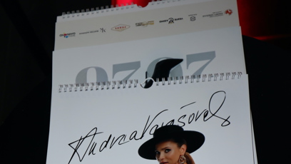 FOTO: Andrea Verešová pokřtila svůj kaledář.