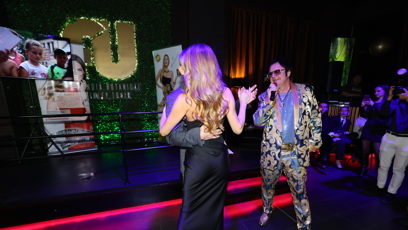 FOTO: Andrea Verešová a Daniel Volopich tancovali na píseň Elvise Preslayho.