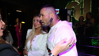 FOTO: Lela Ceterová a Karlos Vémola během večera.